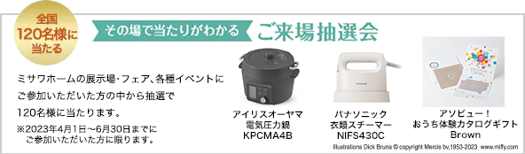 ご来場抽選会